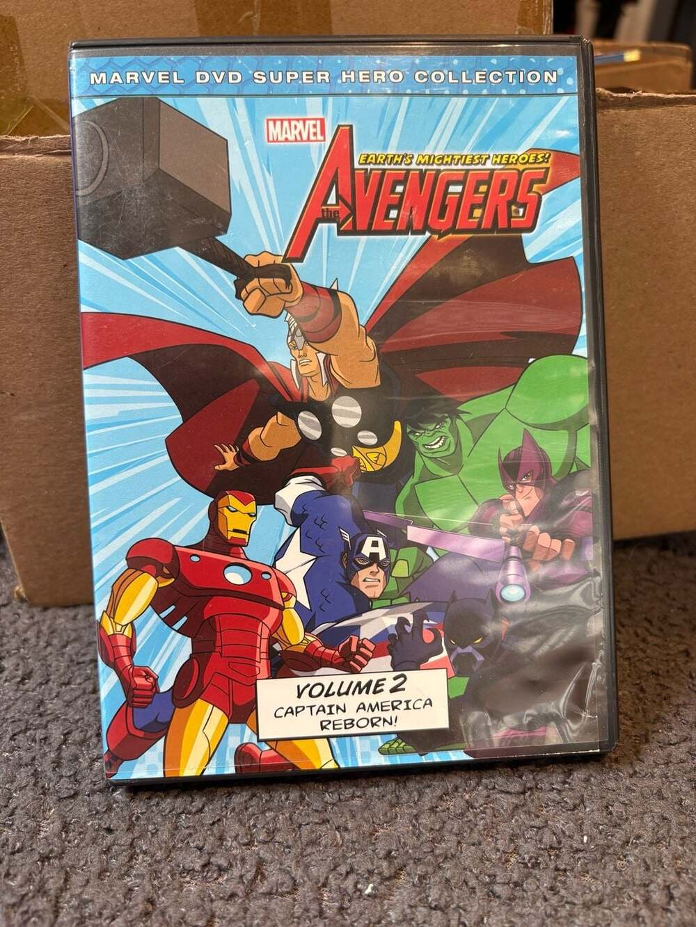 The Avengers: Earth's Mightiest Heroes! Volume 2: Captain America Reborn! DVD